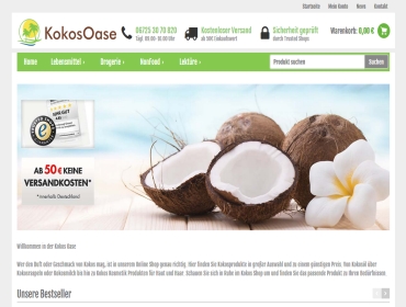 ScreenShot KokosOase Shop